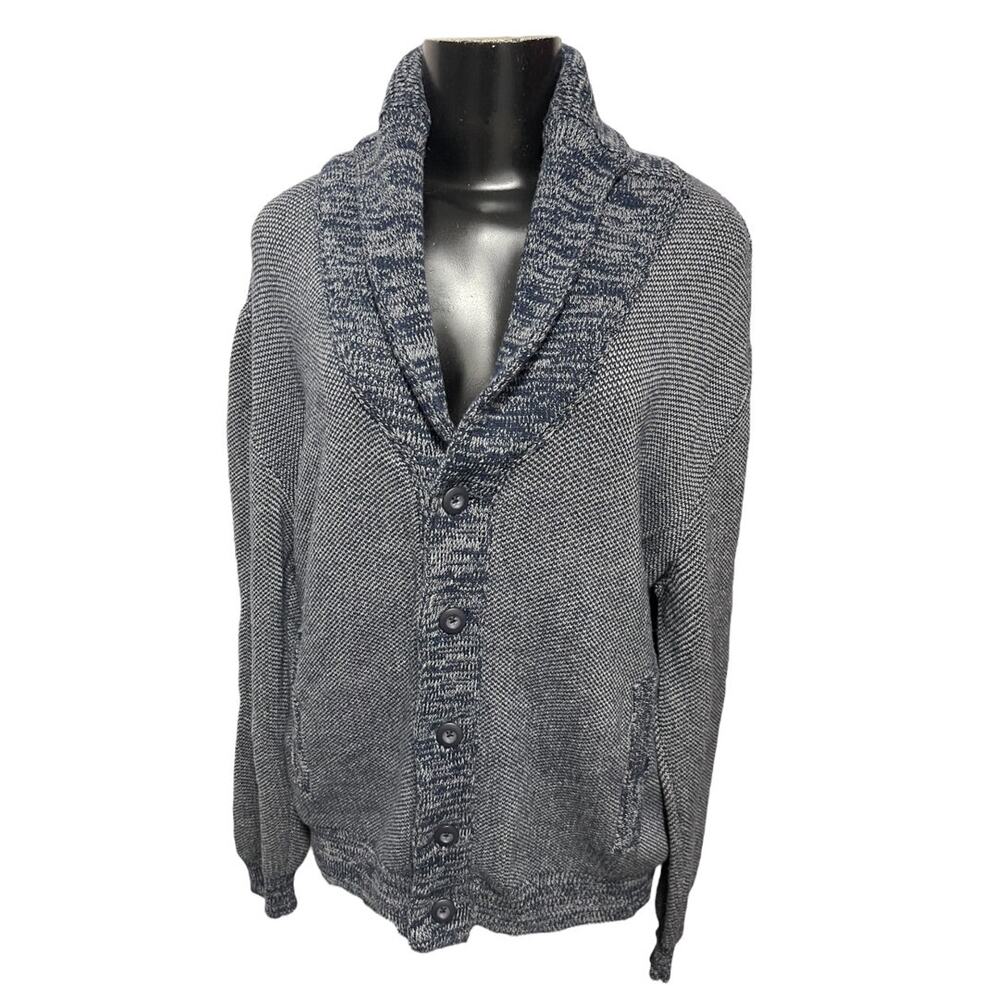 XXL American Rag Cie Button Down Cardigan Sweater Pockets Blue
